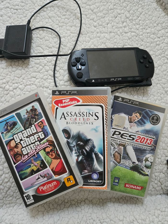 Psp + 3 jeux