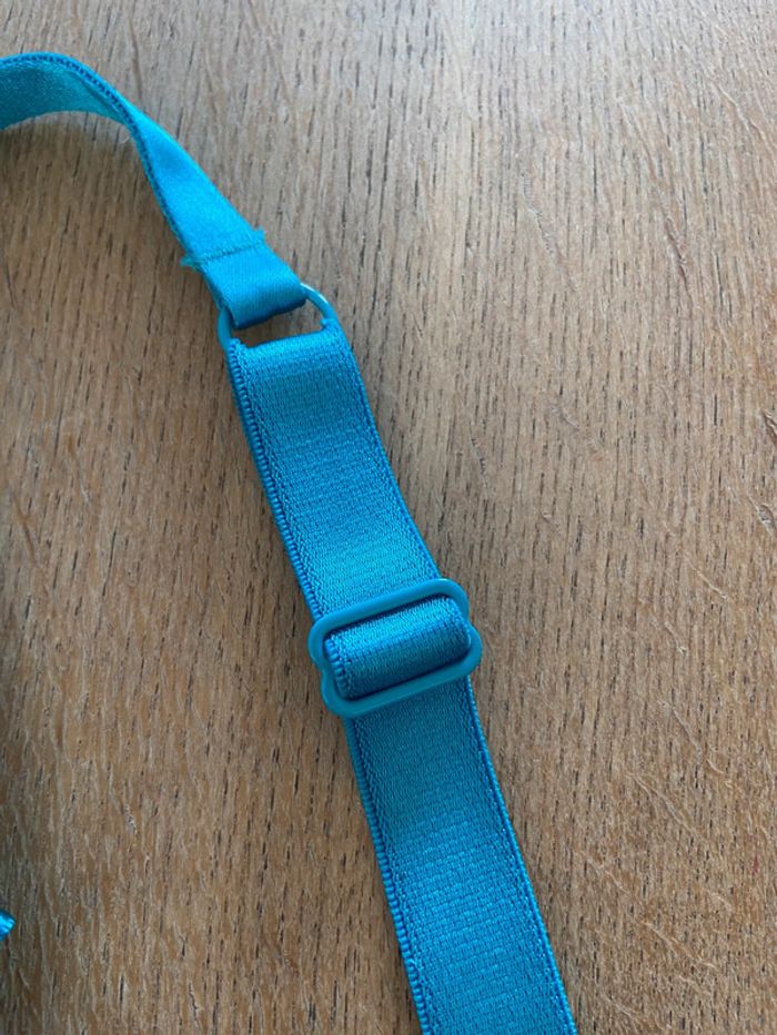 Soutien-gorge dentelle turquoise Antinea 90D - photo numéro 6