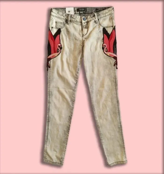 Jeans guess skinny ultra low - photo numéro 5