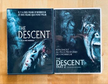 Lot 2 DVD The Descent 1 et 2.