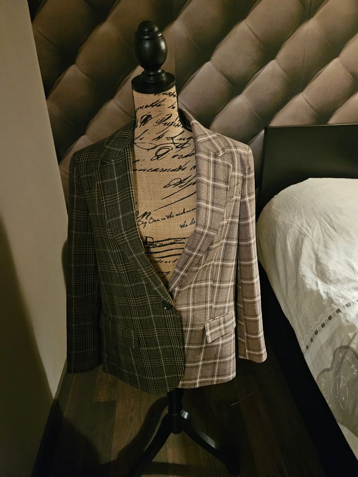 Veste plus schort assorti