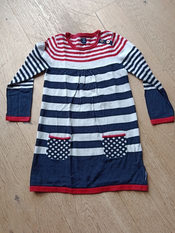 Robe Terre de Marins rayée – Taille 5 ans
