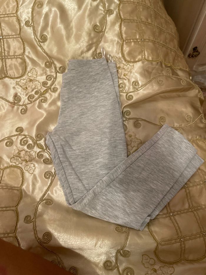 Legging gris fille