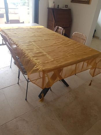 Nappe déco en organza