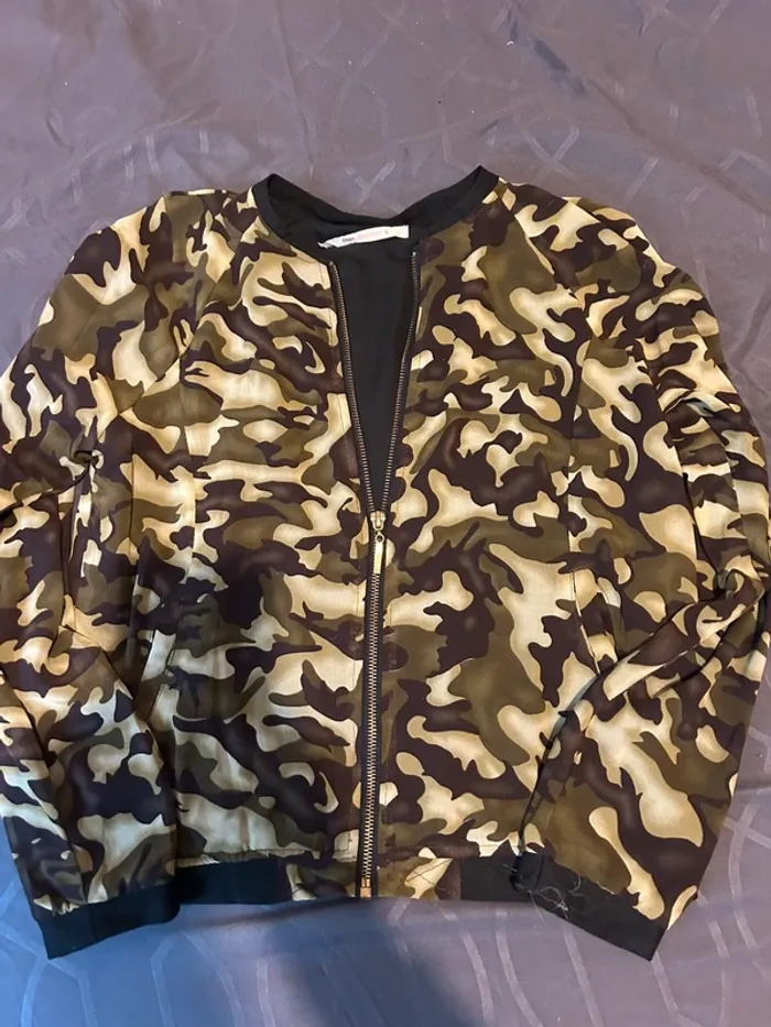 Veste militaire bershka