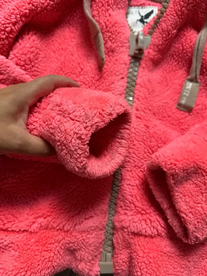 Gros polaire nounours fluo fille 8 ans nirvâna - photo numéro 2