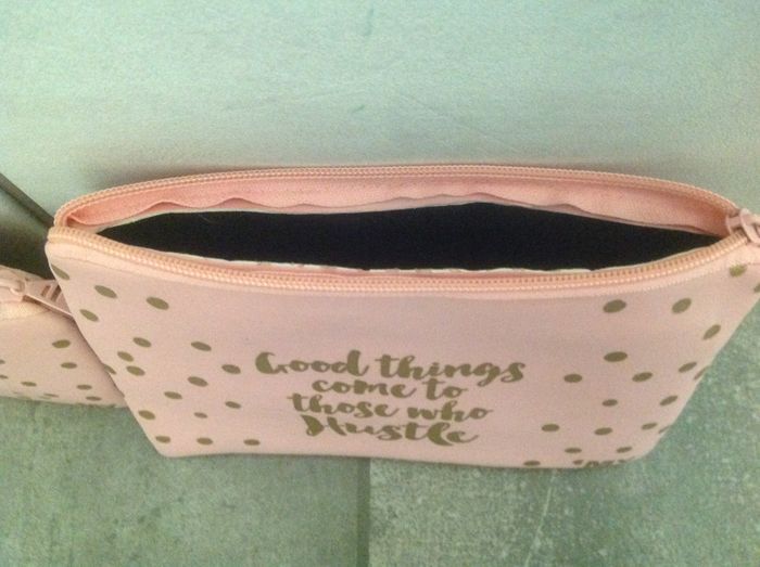 Lot de 2 pochettes rose poudré My Tagalongs - photo numéro 7