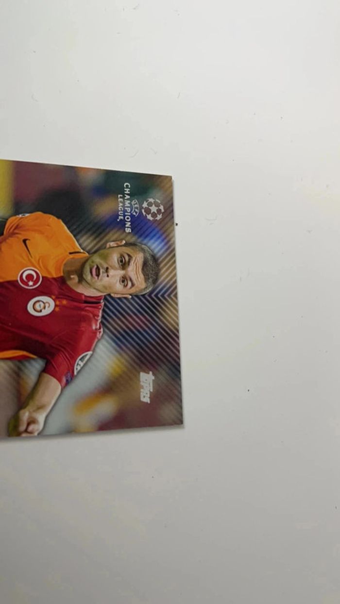 2015-16 Topps Champions League Showcase Burak Yilmaz Auto Galatasaray #CLA-BY - photo numéro 5