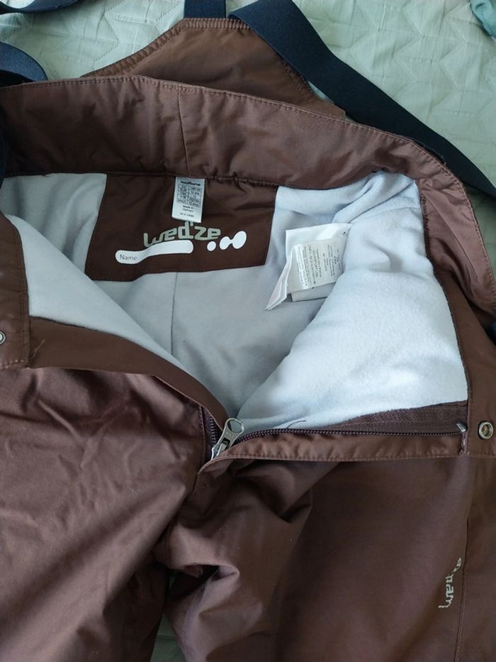 Pantalon de ski marron T12A - photo numéro 7