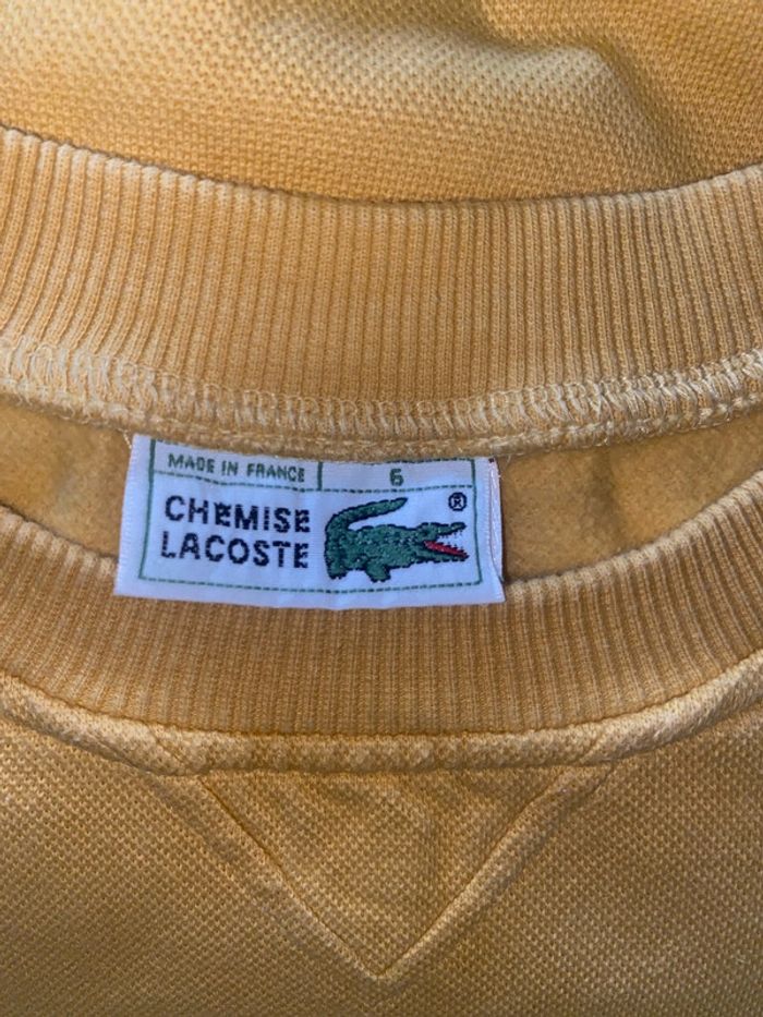 Pull sweat Vintage Lacoste - photo numéro 6
