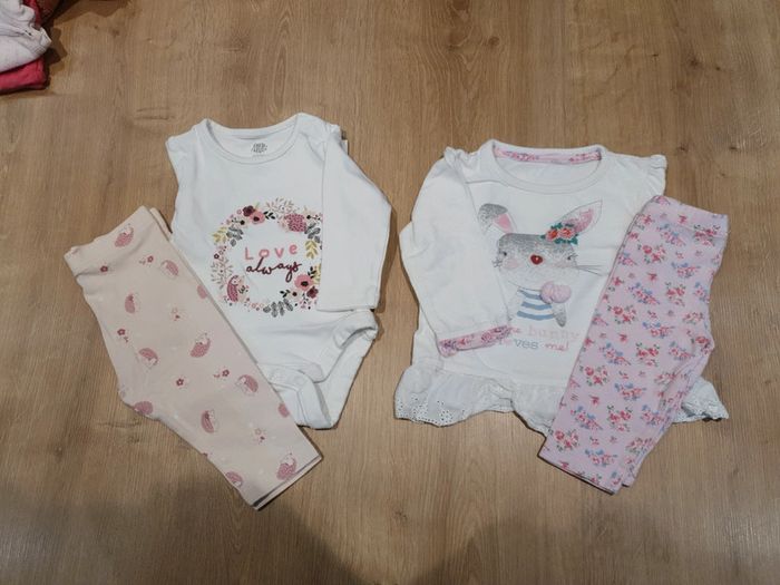 Lot 2 ensembles fille