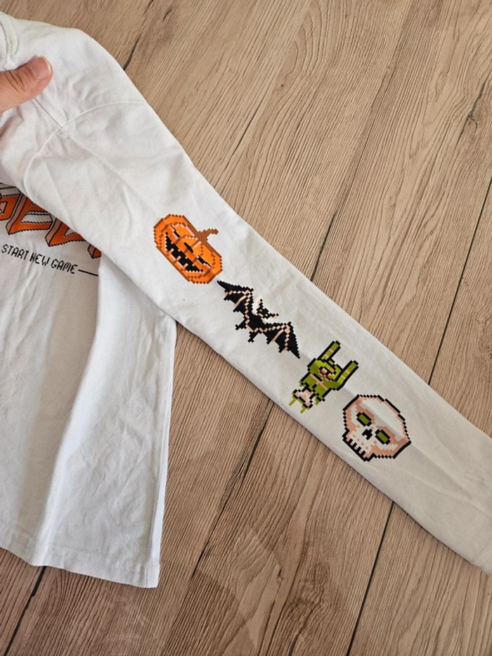 Tee-shirt halloween 8ans - photo numéro 4