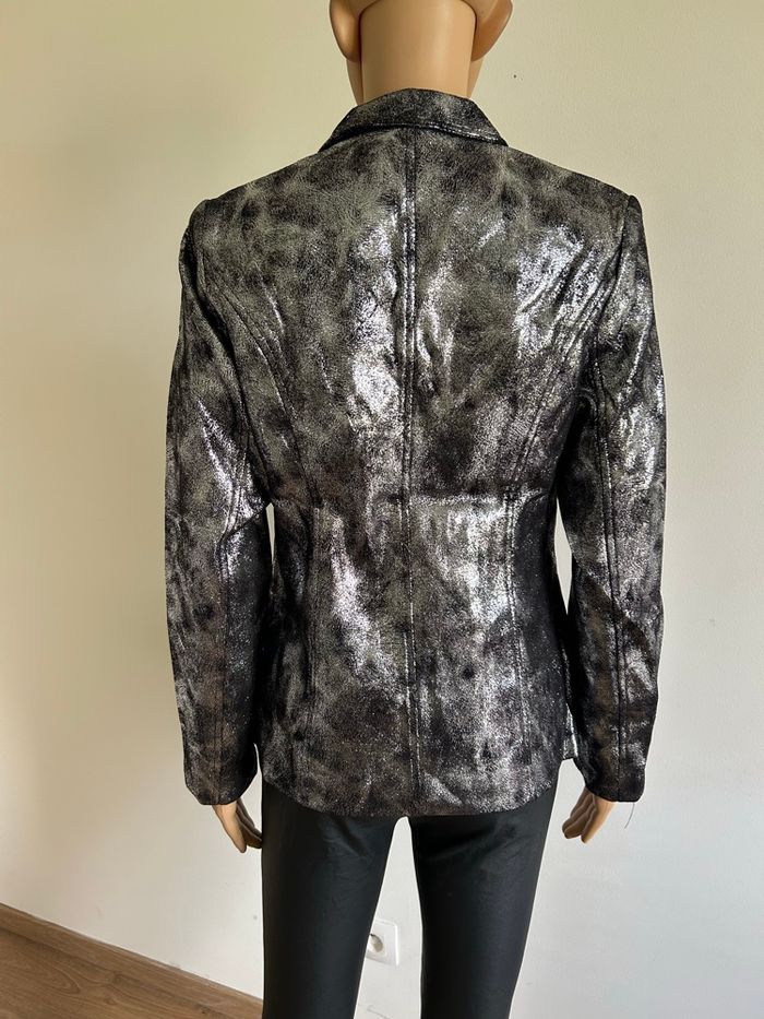 Perfecto argenté et noir neuf My Jewellery taille M (valeur 60€) - photo numéro 5