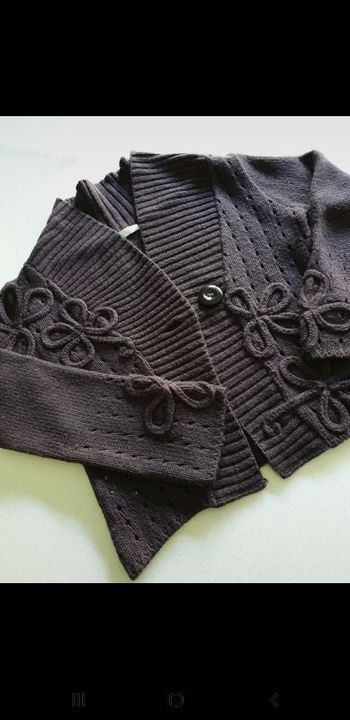 Gilet femme L marron