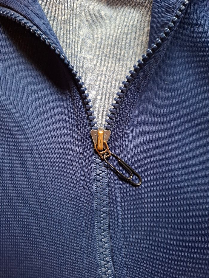 Veste bleu Adidas Homme - photo numéro 3