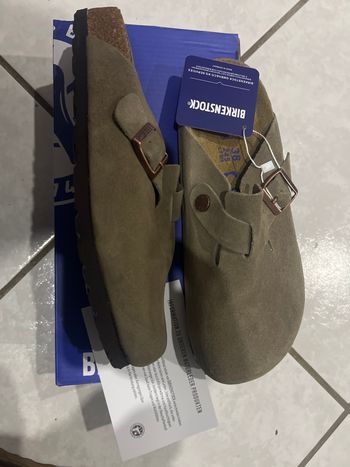 Birkenstock Boston bs taupe taille 38