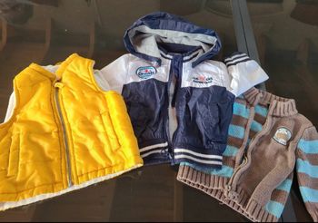 Vestes légères 6 mois