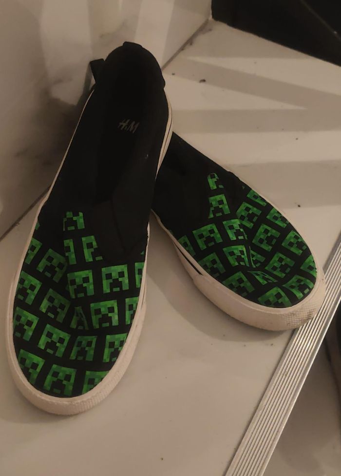 Basket Espadrille Minecraft Garçon