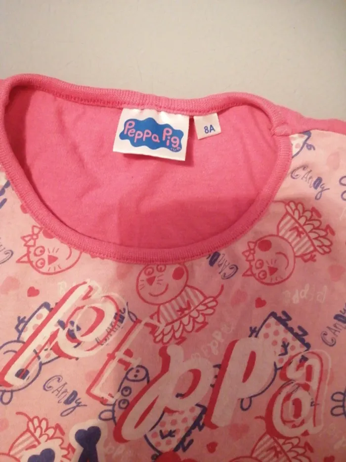 T- shrit peppa pig - photo numéro 2