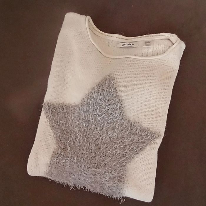 Magnifique pull en maille 14 ans 🌹 Okaïdi 🌹 excellent état - photo numéro 7