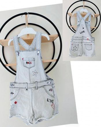 5 ans salopette short orchestra