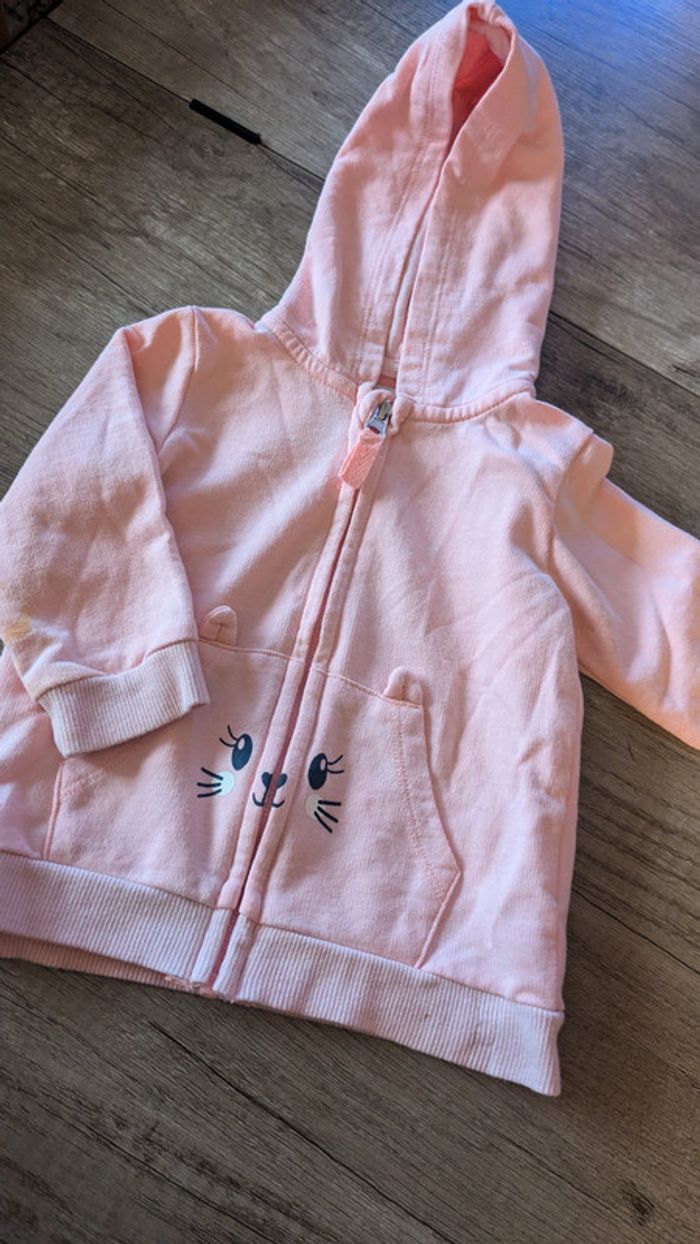 Gilet rose lapin - photo numéro 2