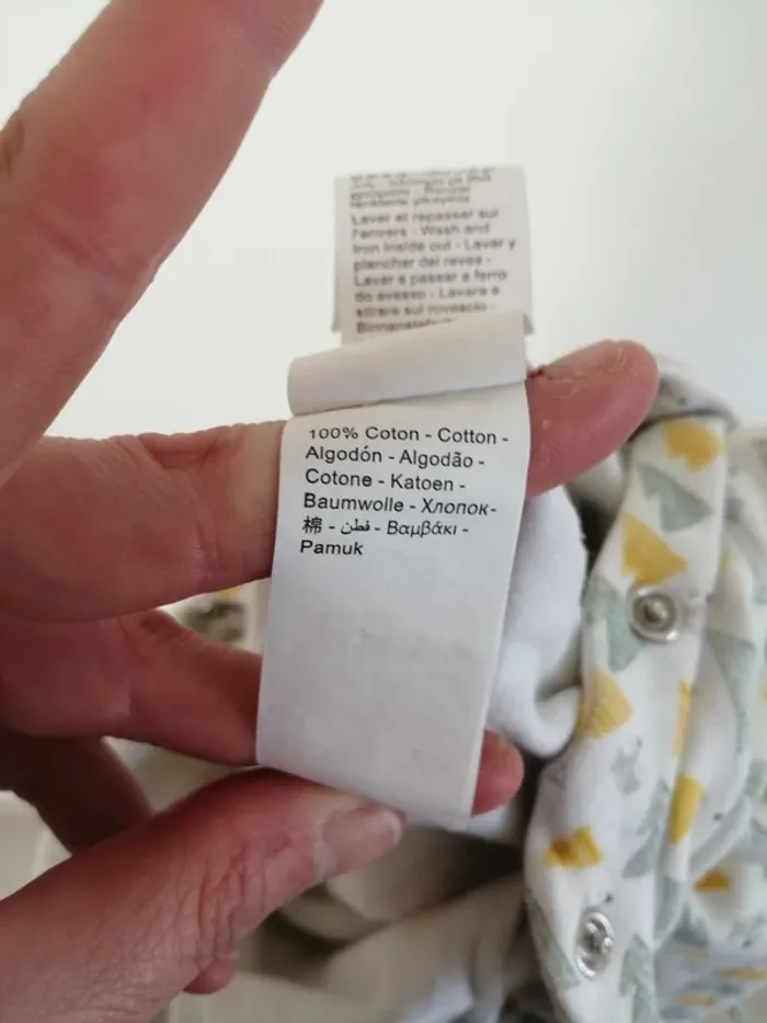 Pyjama orchestra imprimer montagne renard moutarde gris - photo numéro 7