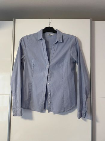 Chemise bleu rayée LH 36