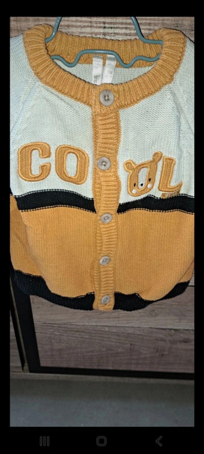 Gilet à boutons Orchestra 3 mois - photo numéro 2