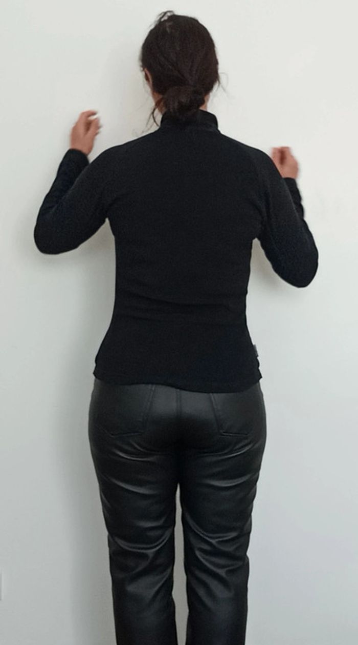 Pull polaire noir Quechua - photo numéro 5