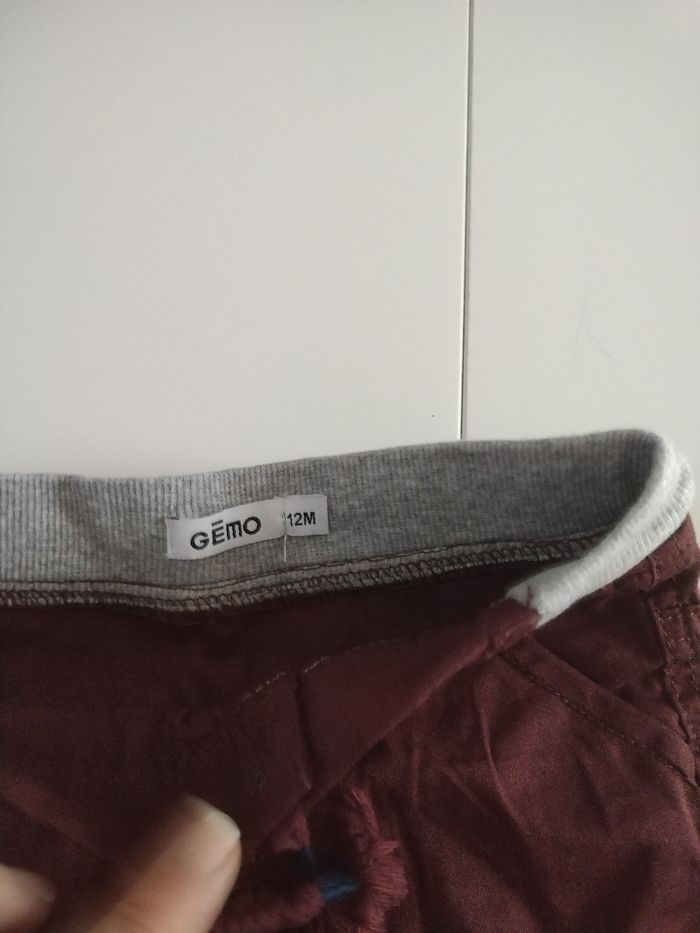 Pantalon bébé garçon Gémo 12 mois - photo numéro 4