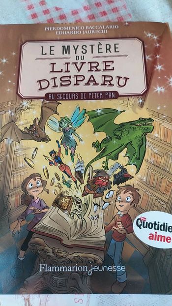Livre"Le Mystère du livre disparu"NEUF