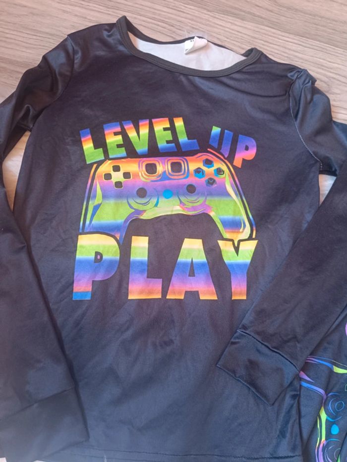 Pyjama garçon gamer - photo numéro 2