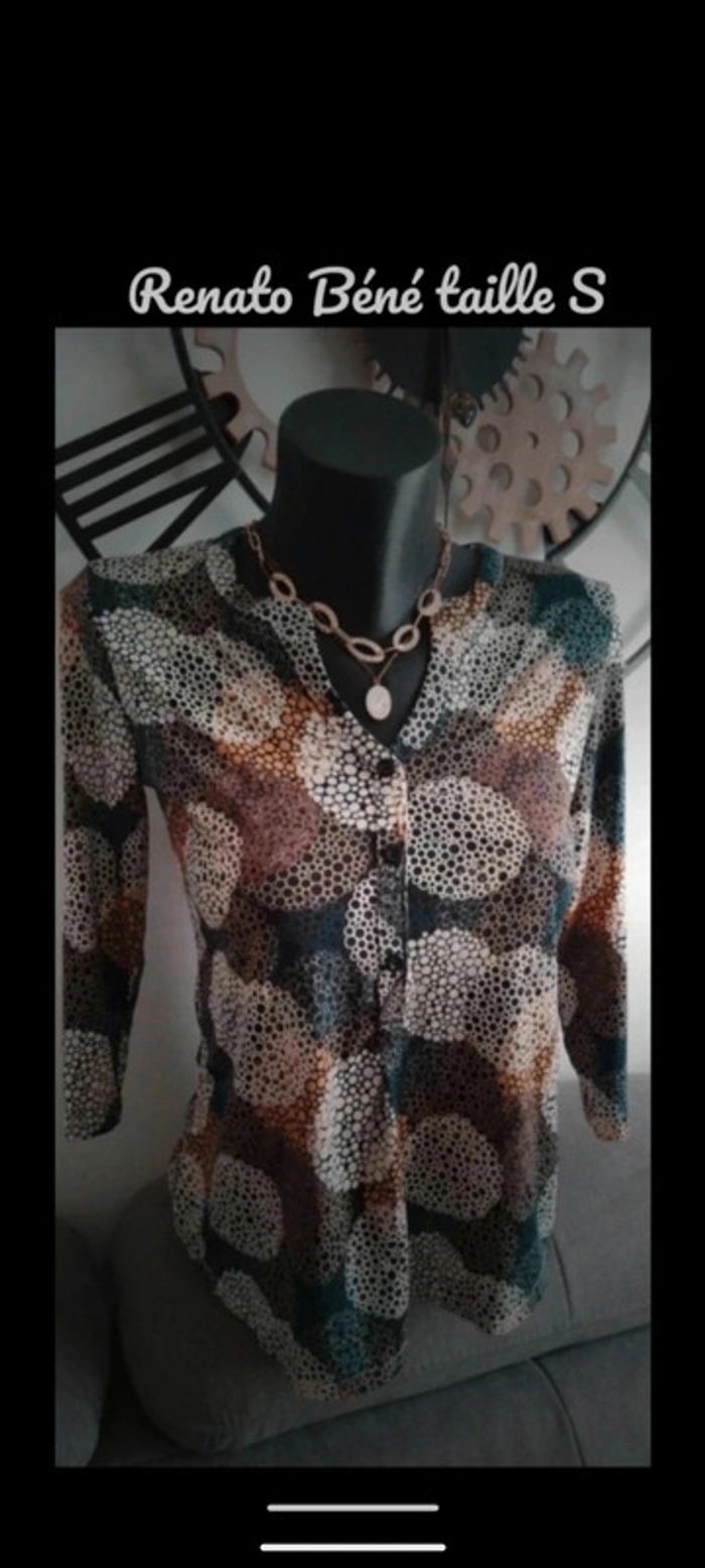 Blouse chemise haut taille s Renato bene