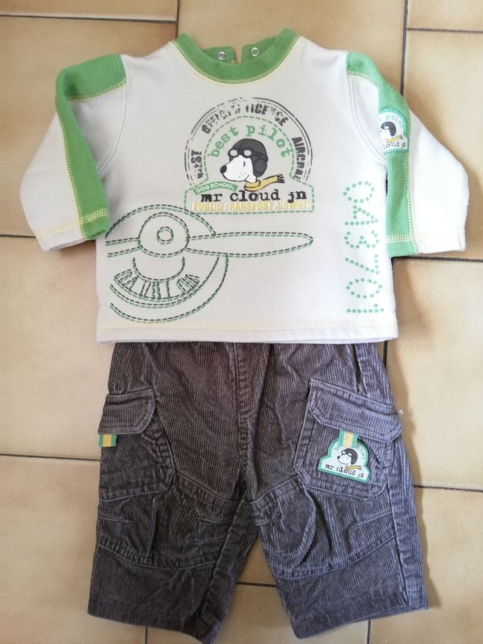 Pull et pantalon