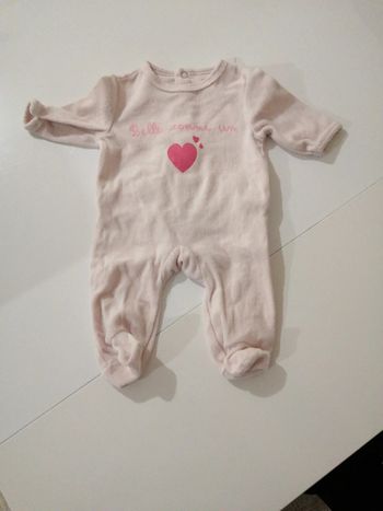 Pyjama bébé fille 1 mois