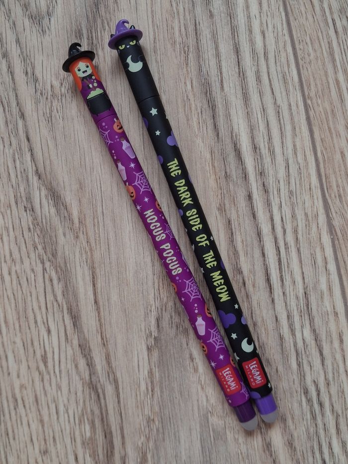 Stylos Legami Sorcière et Chat noir - photo numéro 2