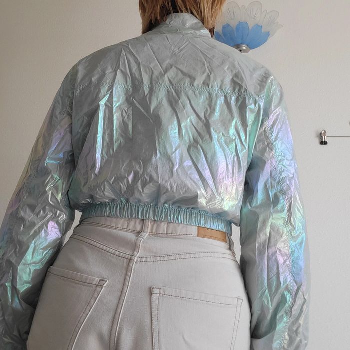 Veste iridescente crop - photo numéro 2