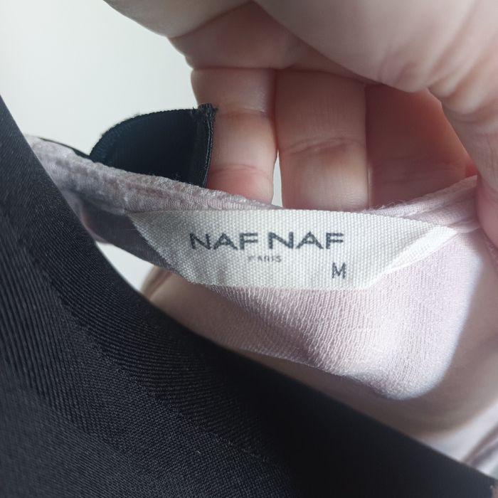 Jolie robe rose poudré, élégante T38 naf naf - photo numéro 2