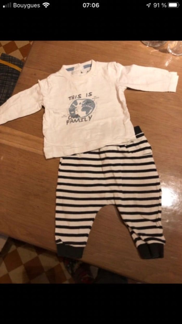 Ensemble 3 pièces 9 mois