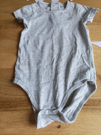 Body gris 18 mois orchestra