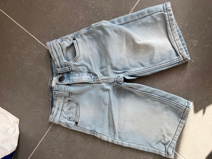 Short en jeans  garçon