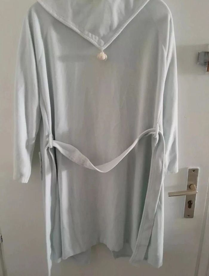 Robe de chambre, peignoir,  couleur bleu ciel, taille M - Marque Etam - photo numéro 9