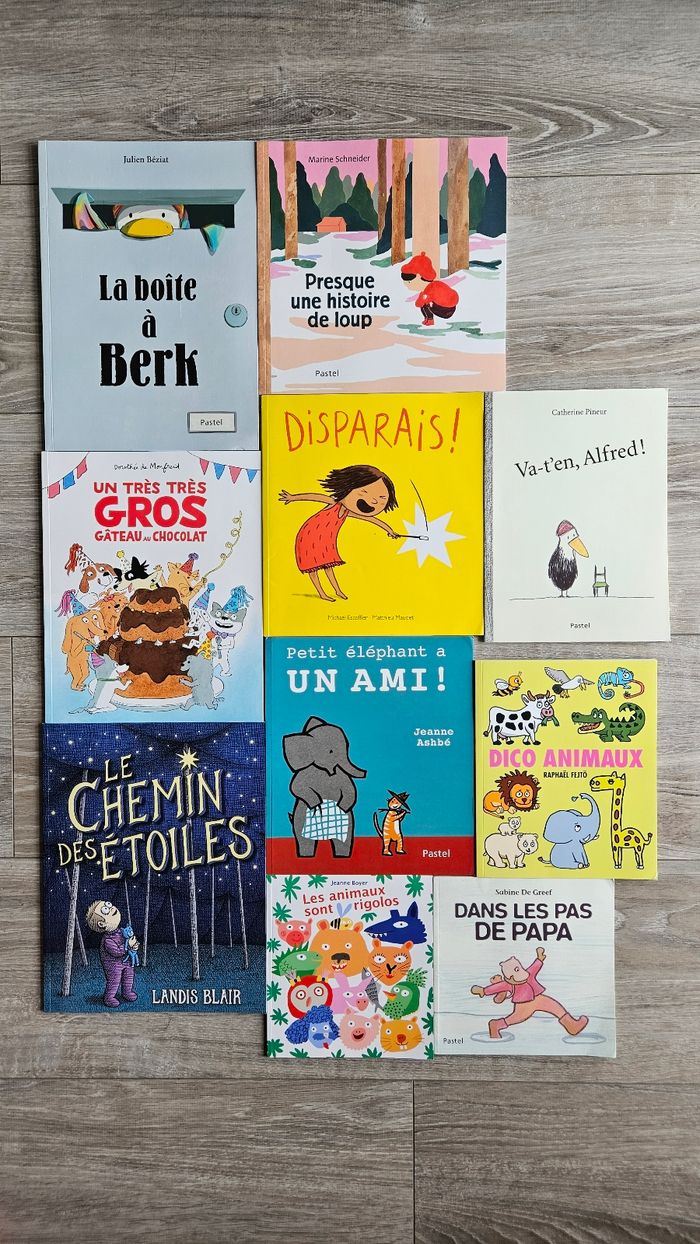 Lot 10 livres L'école des loisirs maternelle - photo numéro 1