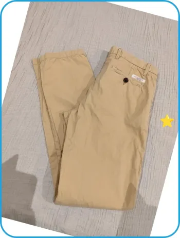 Pantalon Chinos beige