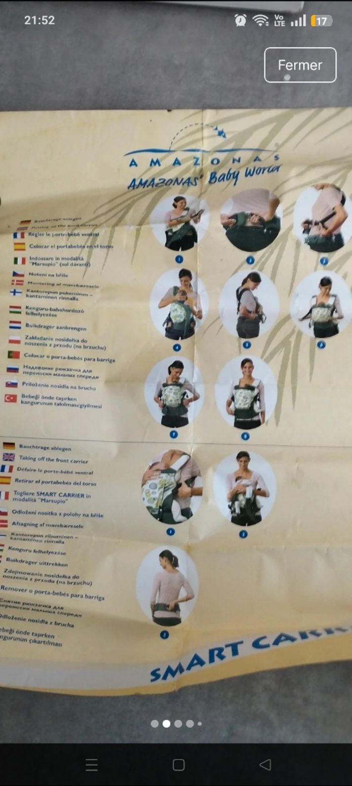 Porte bébé amazonas - photo numéro 4