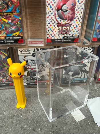 Protection acrylique premium pour bundle Pokémon