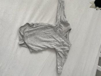 Bodie gris à manche longue