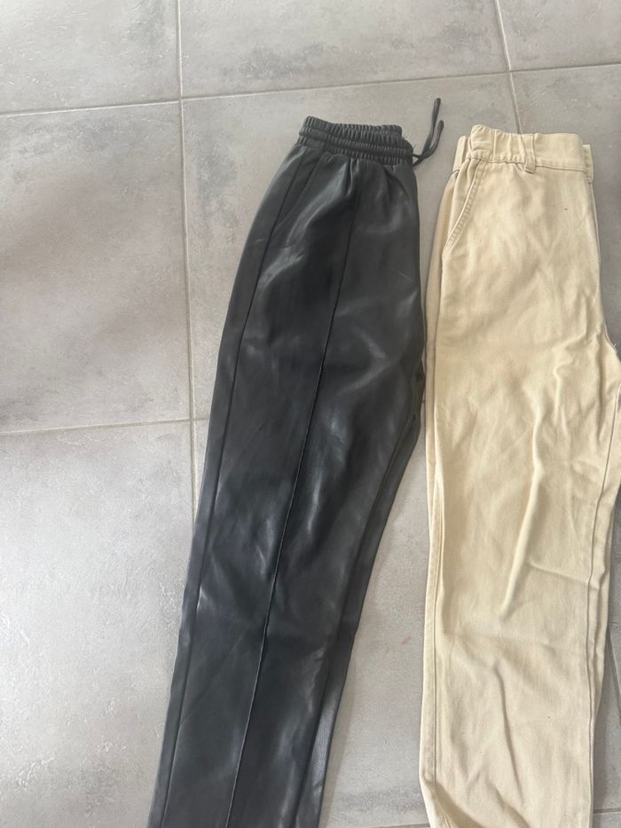 Lot pantalons fille 11/12 ans - photo numéro 3