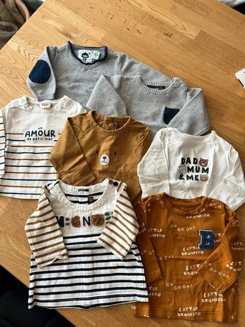 Lot tee shirt manche longues